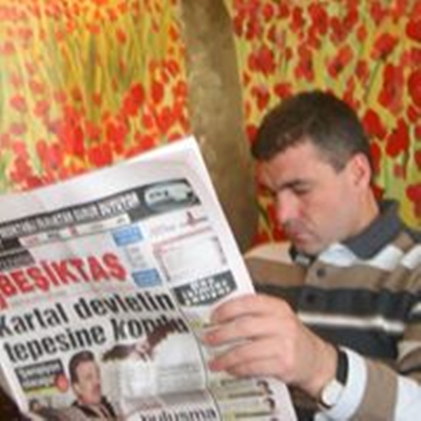 Gazete Beşiktaş okuyorum