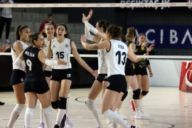 Beşiktaş Kadın Voleybol Takımı galip geldi