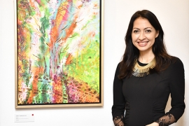 Boğaziçi Üniversitesi öğrencilerine umut olan Haller I Hayaller: Uyumsuz Zamanlarda Dirençlik Sergisinin açılışında eserlere büyük ilgi