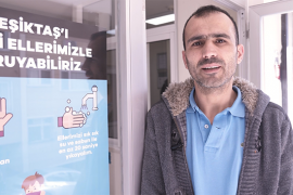 Sağlık çalışanları Beşiktaş'ta yurtlara yerleştirildi