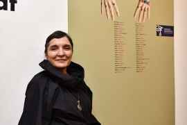 Boğaziçi Üniversitesi öğrencilerine umut olan Haller I Hayaller: Uyumsuz Zamanlarda Dirençlik Sergisinin açılışında eserlere büyük ilgi