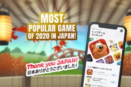 Japonya’da 2020'nin en popüler oyunu Toon Blast  oldu