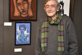 Boğaziçi Üniversitesi öğrencilerine umut olan Haller I Hayaller: Uyumsuz Zamanlarda Dirençlik Sergisinin açılışında eserlere büyük ilgi