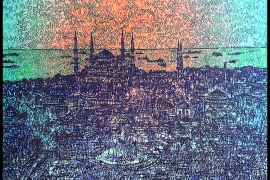 Boğaziçi Üniversitesi öğrencilerine umut olan Haller I Hayaller: Uyumsuz Zamanlarda Dirençlik Sergisinin açılışında eserlere büyük ilgi