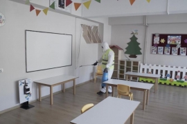 Beşiktaş'taki okullar yüz yüze eğitime hazır