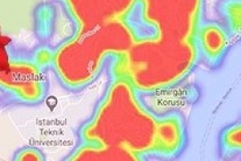 İstanbul'da yeşil alan kalmadı! Her yer Korona