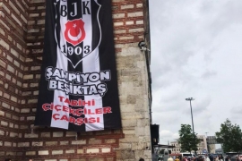 Türkiye’nin dört bir yanında Beşiktaş Bayrakları