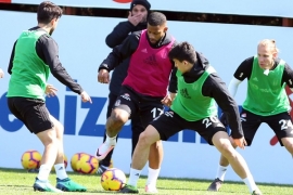 Kartal taktik çalıştı