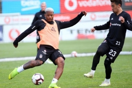 Kartal'da enerji dolu antrenman