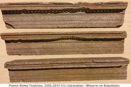 Roma tiyatrosunda munera, venatio, naumachia gösterileri ve Türkiye'deki örneklerinden Parion Tiyatrosu