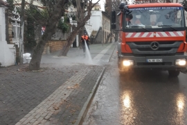 İBB, Adalar'da 25 ton çöp topladı