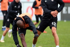 Beşiktaş'ta maç hazırlıkları sürüyor