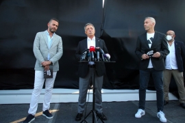 Beşiktaş'ın 2021-2022 sezonu formaları Boğaz’da teknede tanıtıldı