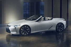 Lexus LC Convertible hayran bıraktı
