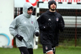 Sağanak yağmur altında antrenman