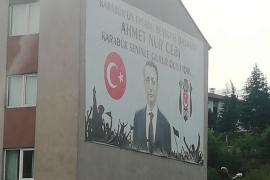 Türkiye’nin dört bir yanında Beşiktaş Bayrakları