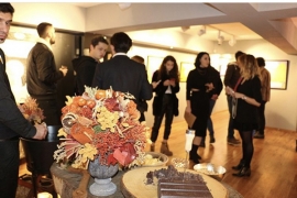 Pastel Adam resim sergisi La Visione Art Gallery'de