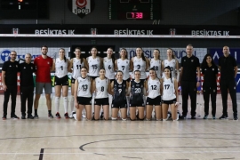 Beşiktaş Kadın Voleybol Takımı galip geldi