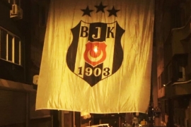 Türkiye’nin dört bir yanında Beşiktaş Bayrakları