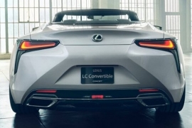 Lexus LC Convertible hayran bıraktı