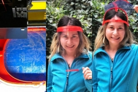 Kendi imkanlarıyla Kronovirüs’e karşı koruyucu siper üretiyorlar