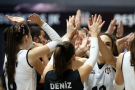 Beşiktaş Kadın Voleybol Takımı galip geldi