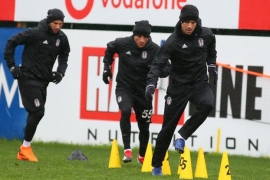 Beşiktaş, Galatasaray maçına hazırlanıyor
