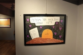 Pastel Adam resim sergisi La Visione Art Gallery'de