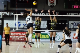 Beşiktaş Kadın Voleybol Takımı galip geldi