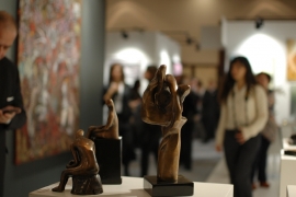 Ressam Devrim Erbil’in dev tablosu 40 eşit parçaya ayrıldı