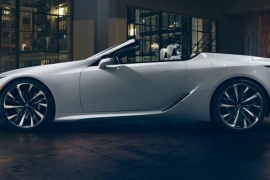 Lexus LC Convertible hayran bıraktı