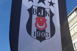 Türkiye’nin dört bir yanında Beşiktaş Bayrakları