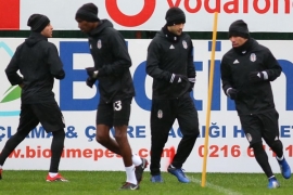 Beşiktaş, Galatasaray maçına hazırlanıyor