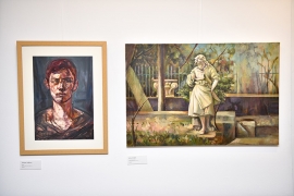 Boğaziçi Üniversitesi öğrencilerine umut olan Haller I Hayaller: Uyumsuz Zamanlarda Dirençlik Sergisinin açılışında eserlere büyük ilgi