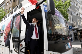 Beşiktaş'ta ilk adım yürüyüşü bu yıl mobil kortejle düzenlendi