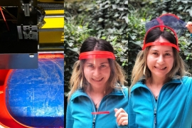 Kendi imkanlarıyla Kronovirüs’e karşı koruyucu siper üretiyorlar