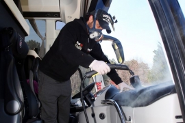 Beşiktaş'ta dezenfekte çalışması