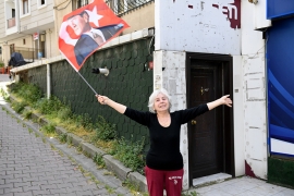 Beşiktaş'ta ilk adım yürüyüşü bu yıl mobil kortejle düzenlendi