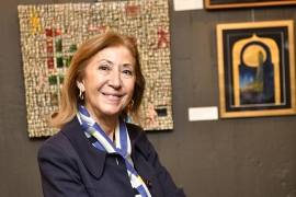 Boğaziçi Üniversitesi öğrencilerine umut olan Haller I Hayaller: Uyumsuz Zamanlarda Dirençlik Sergisinin açılışında eserlere büyük ilgi