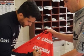 Beşiktaş'tan şiddet mağduru kadınlar için anlamlı proje: Kadına Dokunma