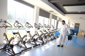 Beşiktaş'ta dezenfekte çalışması