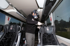 Beşiktaş'ta dezenfekte çalışması