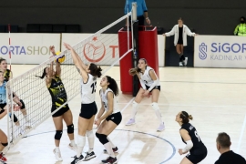 Beşiktaş Kadın Voleybol Takımı galip geldi