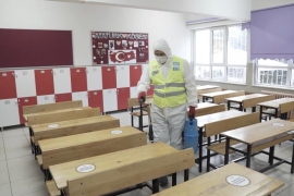 Beşiktaş'taki okullar yüz yüze eğitime hazır