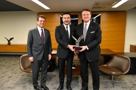 Ekrem İmamoğlu ve Rıza Akpolat, Hasan Arat ile Beşiktaş'ta buluştu