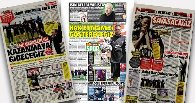 Günün Beşiktaş Manşetleri