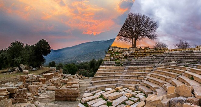 Anadolu'nun binlerce yıllık geçmişi Nysa ve  Teos Antik kenti