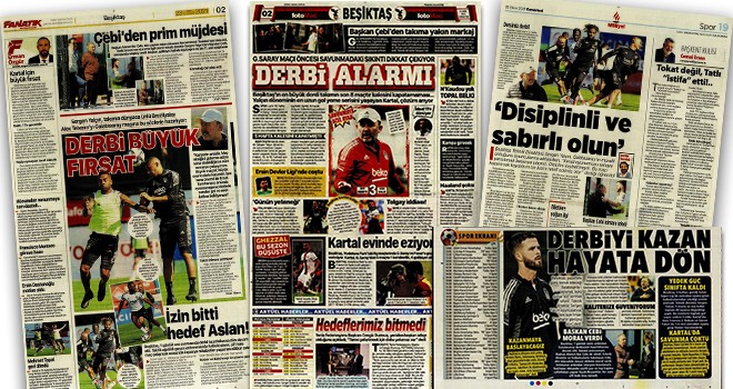 Beşiktaş manşetleri! (23 Ekim)