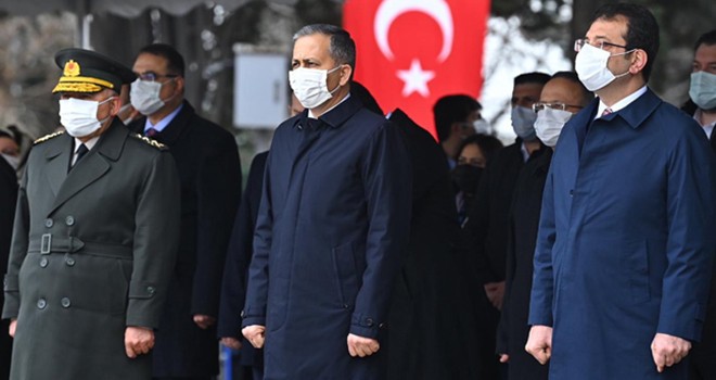 İstanbul'da Çanakkale Şehitleri törenle anıldı