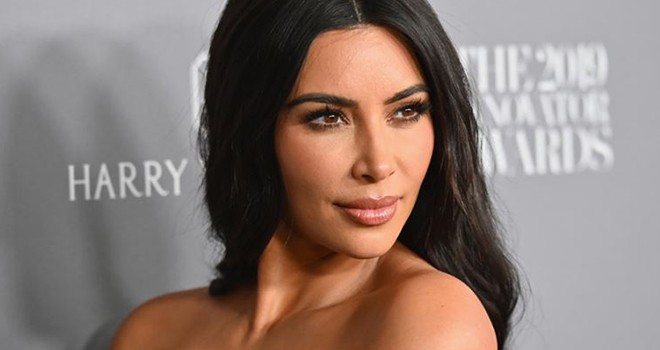 Kardashian'da affa destek verdi